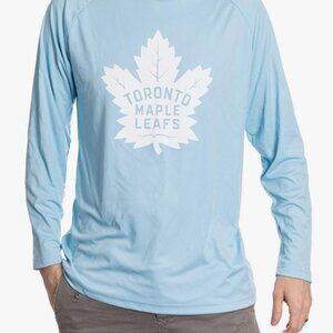 Maple Leafs Blue Lightweight Hoodie Size Small